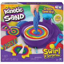 KINETIC SAND SWIRL SURPRISE SET 6063931 CANVASS
