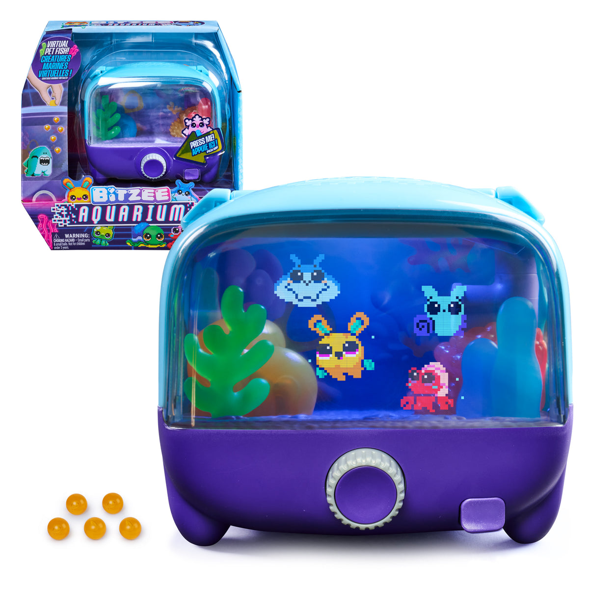 Bitzee, Acquario, Aquarium per Cucciolo Digitale Interattivo