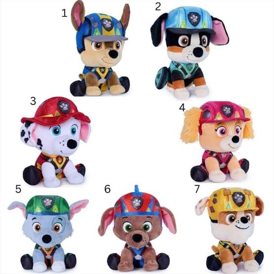 PELUCHE PAW PATROL PLUSH DINO MOVIE ASS.6077054 1PZ