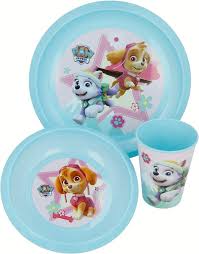 SET PIATTI 3PZ PAW PATROL GIRL 86710