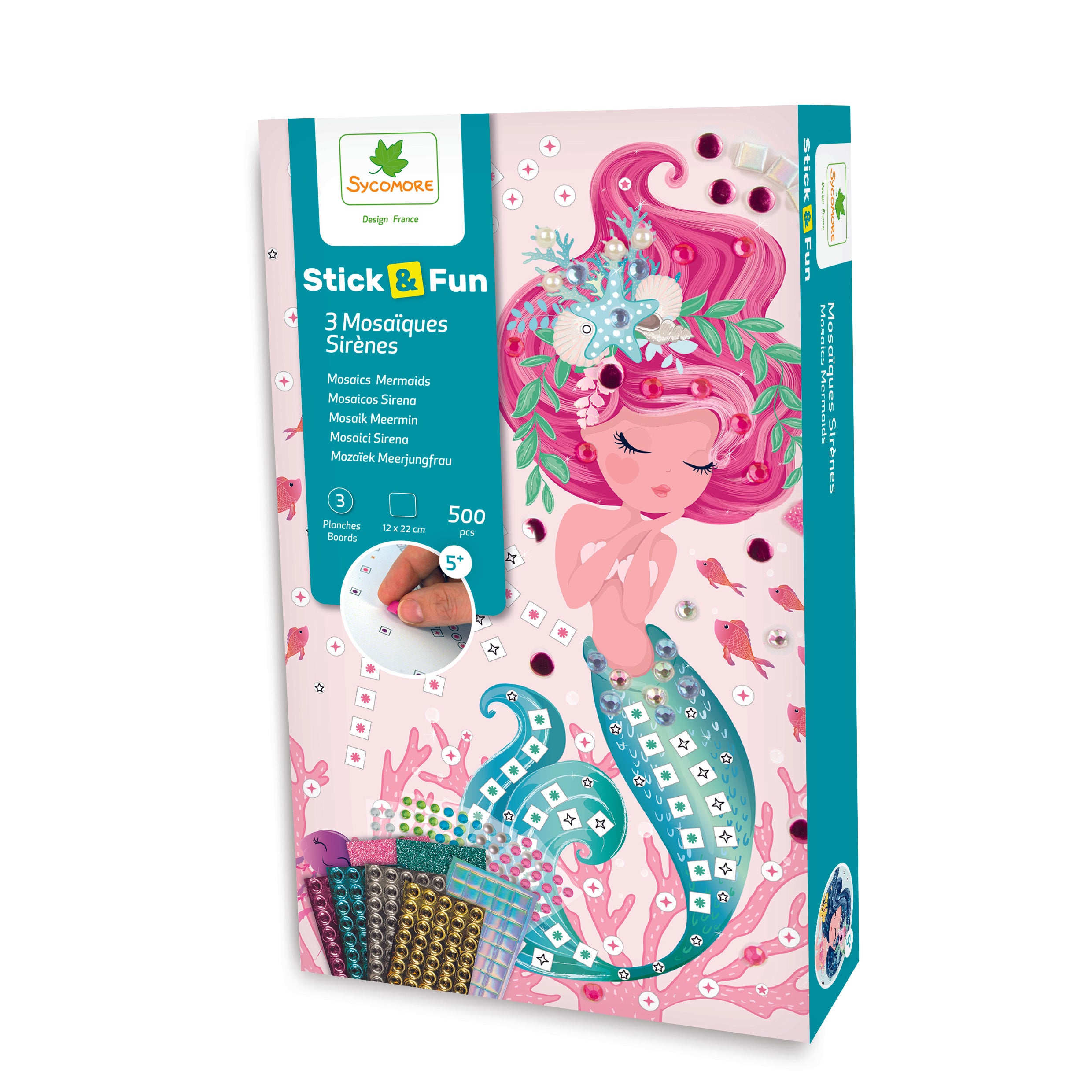 STICK'N FUN TINY MOSAICS MERMAID CRE7024