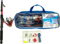 Canna da Pesca Telescopica con Mulinello, Lenza e Accessori, Lunghezza 210cm