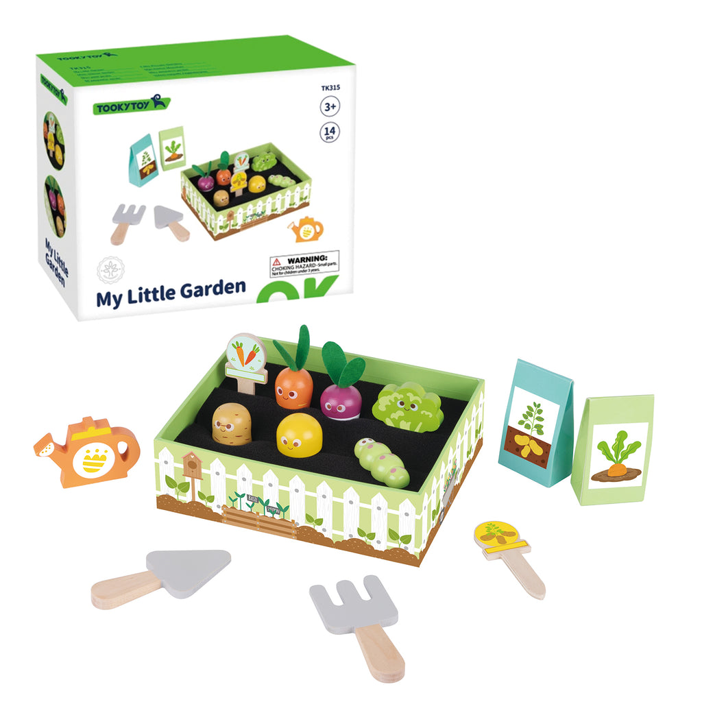 IL MIO PICCOLO GIARDINO IN LEGNO TOOKY TOY