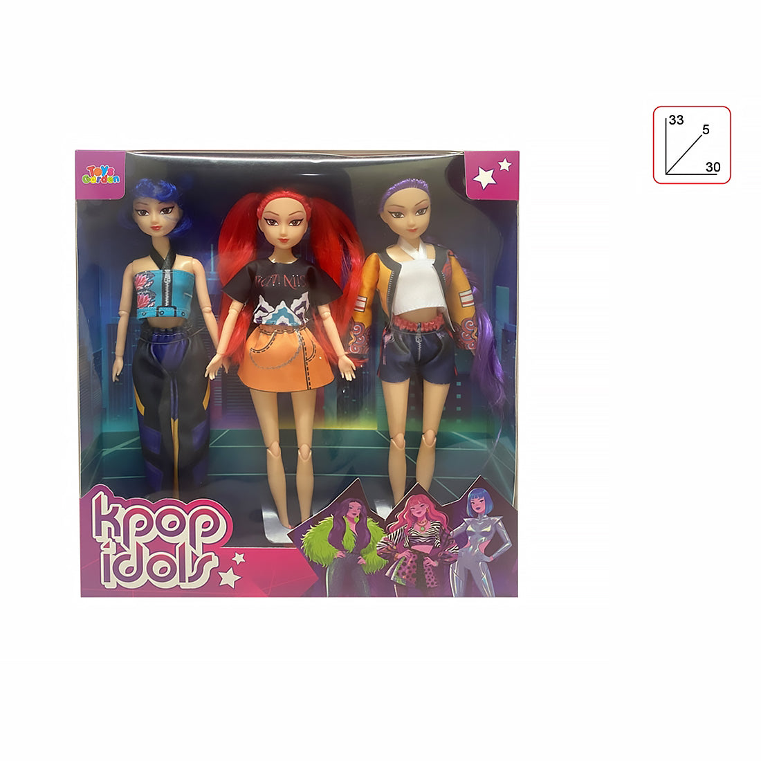 K POP IDOLS 28573 3PZ