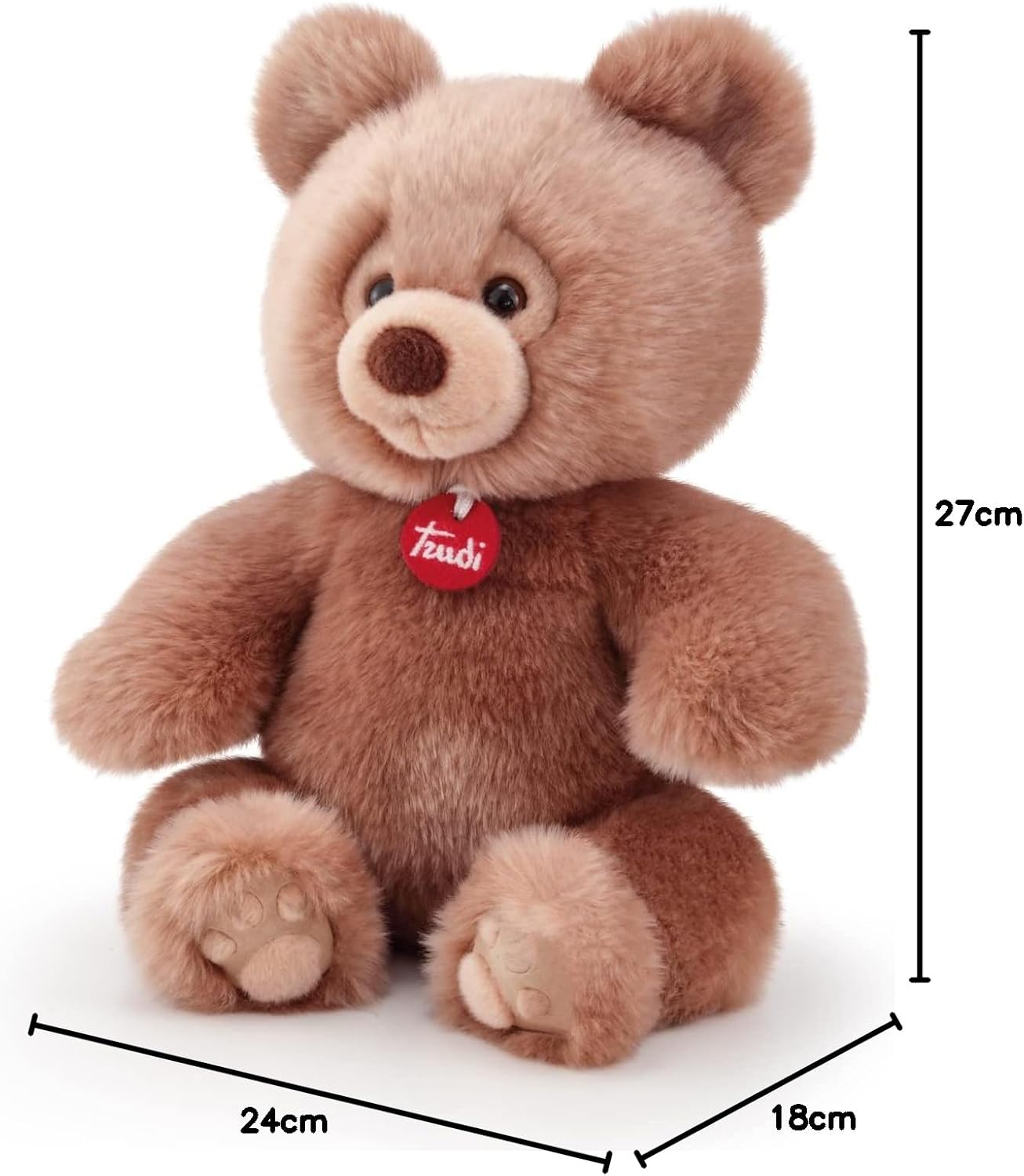 Trudi Orso Brando marrone 24x27x18cm taglia M