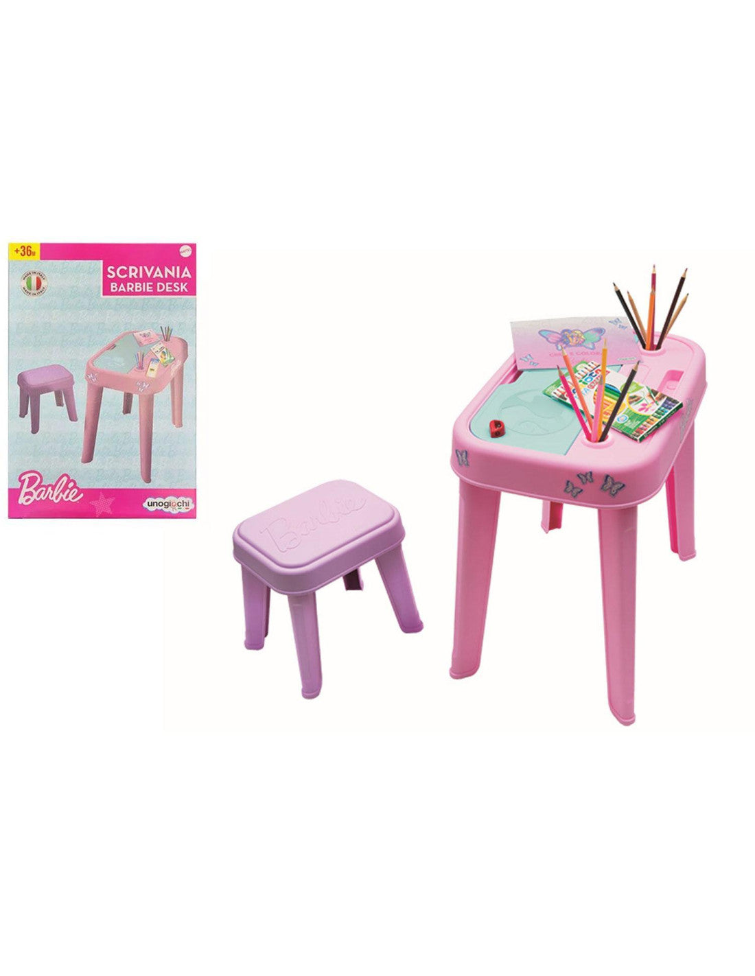 Barbie Banco con Sgabello CON ACCESSORI