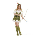 "ROBIN OF SHERWOOD" (vestito, cintura con borsellino, copristivali, cappello)XL
