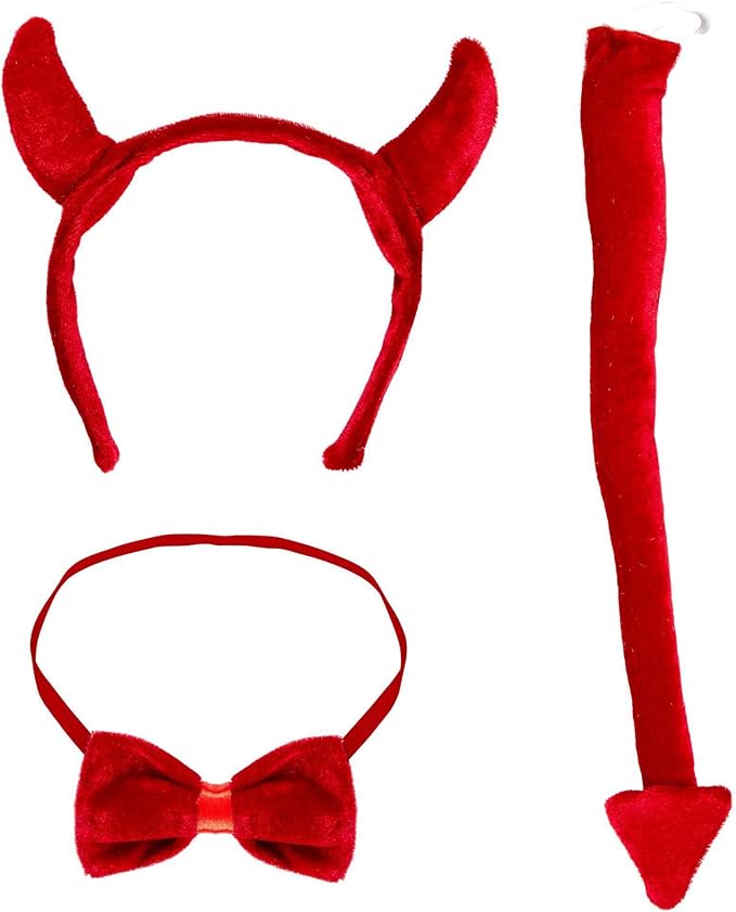 DIAVOLETTO(set travestimento,coda,farfallino e coda)