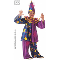 "STAR CLOWN" (casacca con collare,pantaloni, cappello)