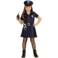 POLIZIOTTA VESTITO CINTURA CAPPELLO MANETTE RADIO 11/13 ANNI