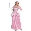 "PRINCIPESSA AFFASCINANTE" (vestito con sottogonna crinolina, guanti, girocollo, tiara) L