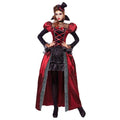 "VAMPIRESSA VITTORIANA" (vestito, collare, mini cappello) XL