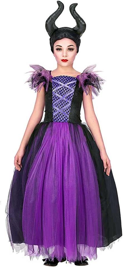 MALEFICA VESTITO COPRICAPO 5/7 ANNI