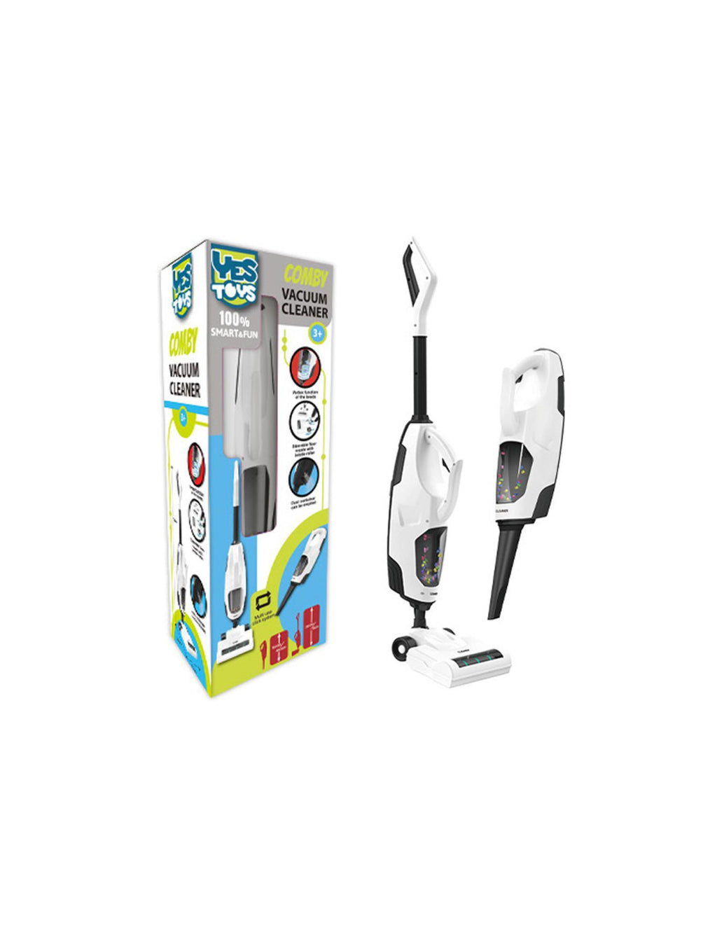Comby Aspirapolvere 2in1