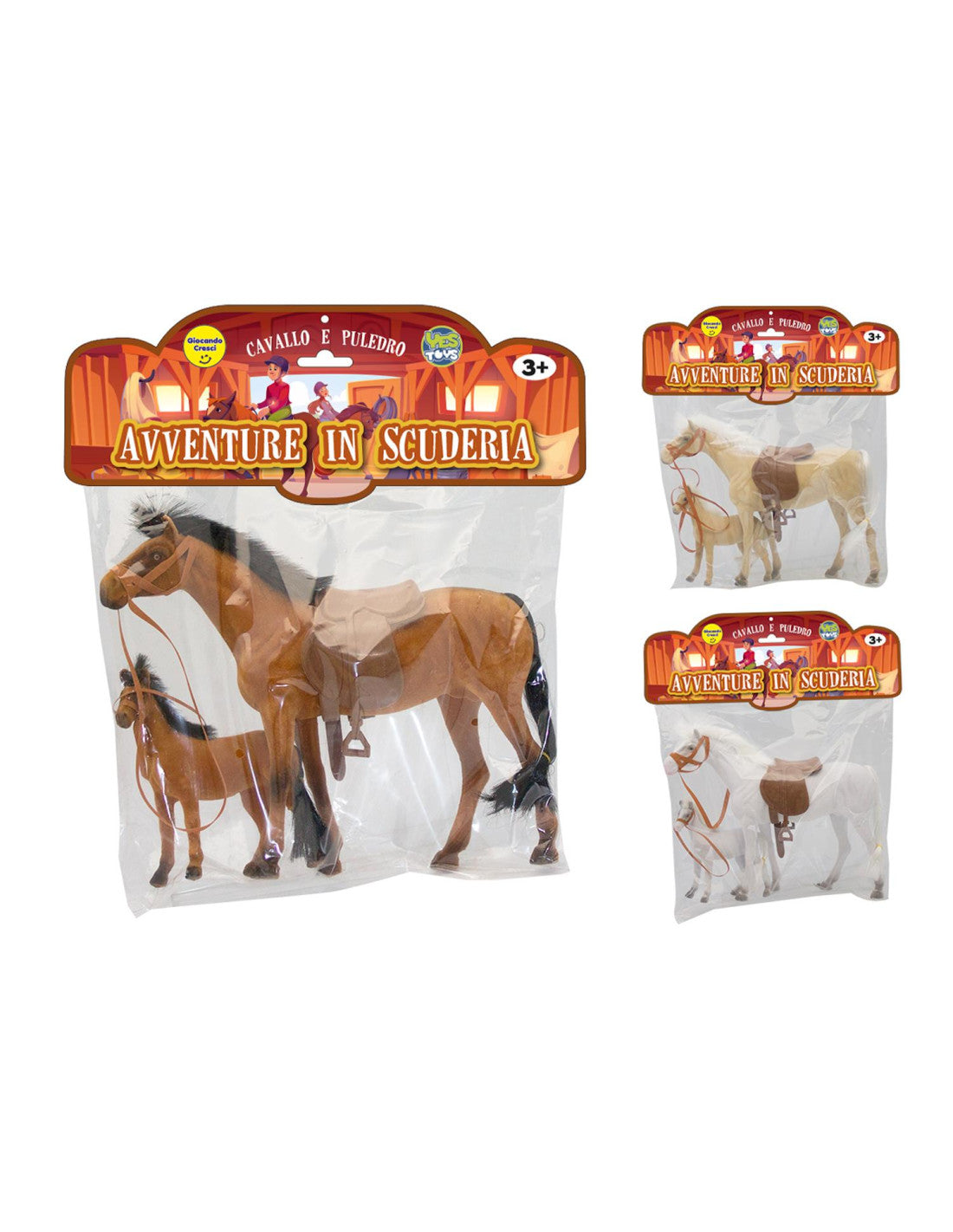Cavallo floccato con PULEDRO