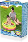 PISCINA GONFIABILE 3 ANELLI TONDA B CM.70x24 FONDO GONFIABILE 51128 BESTWAY